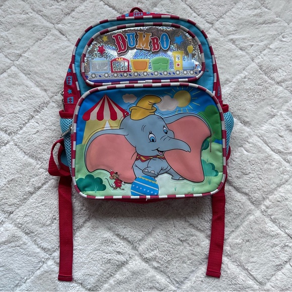 Disney | Toddler Dumbo The Elephant Circus Backpack | Size 12" - Picture 2 of 9